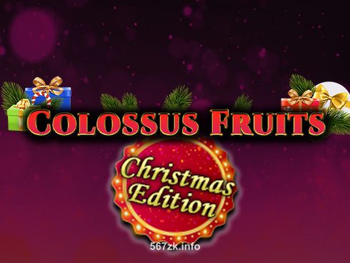 Coloussus Fruits Christmas Edition Slot Game - Holiday Theme
